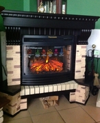 Экстер угловой под Panoramic 25, дуб, сланец 20-180, 1310*880*1080*930