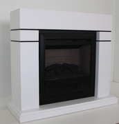 Линдос под электроочаг №20, цв.белый, 1140*310/410*1000