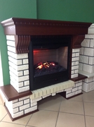 Экстер под электроочаг №20, цв.дуб, кирпич, 1200*460*1080