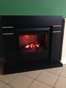 Линдос под электроочаг №20, цв.черный, 1140*310/410*1000